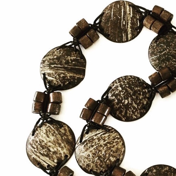 🍒FREE with 3+ items purchased🍒 Unique coconut belt - Picture 2 of 14
